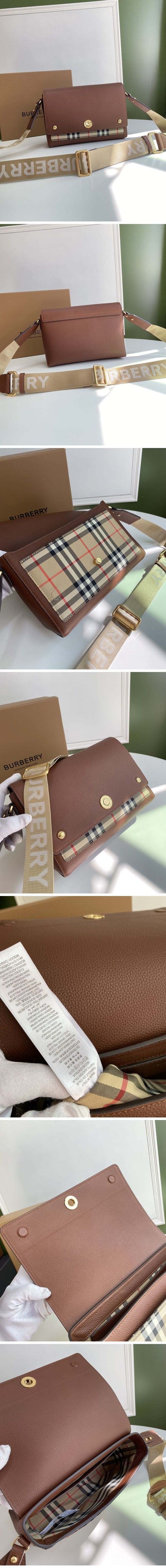 Burberry Shoulder Bag Note バーバリー ショルダーバッグ ノート ブラウン