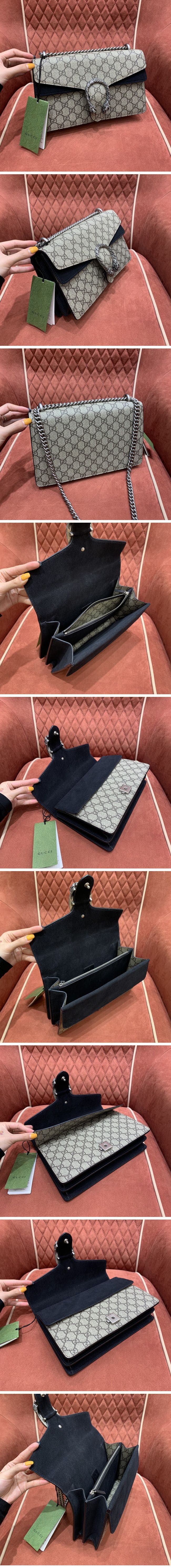 Gucci グッチ Small Dionysus Shoulder Bag 400249 ディオニュソス ブラック