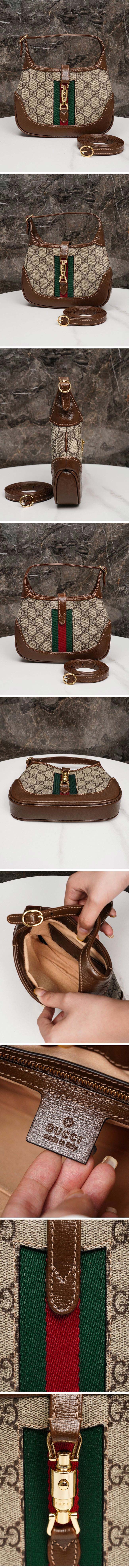 Gucci グッチ Jackie 1961 Mini bag 637092 ジャッキー 1961 ミニバッグ GGスプリーム