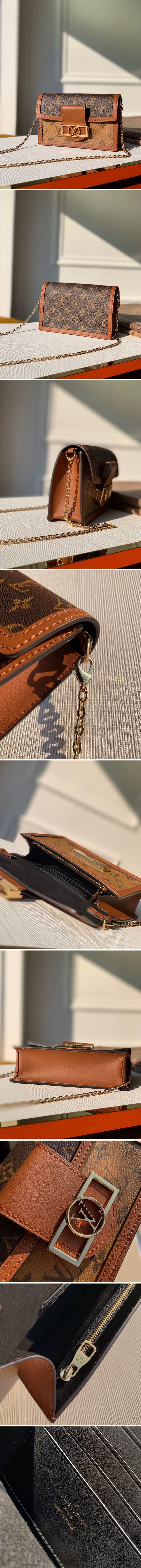 Louis Vuitton ルイヴィトン poltfeuil dauphine ポルトフォイユ・ドーフィーヌ M68746 モノグラム