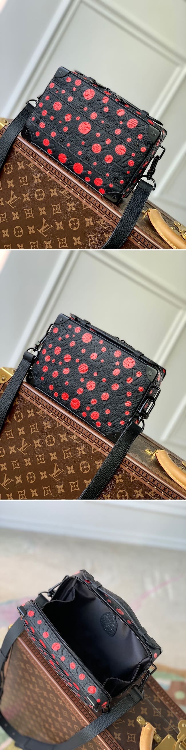 Louis Vuitton ルイヴィトン LV × YK handle soft trunk 草間彌生 LV × YK ハンドル･ソフトトランク M21677 トリヨン･モノグラム