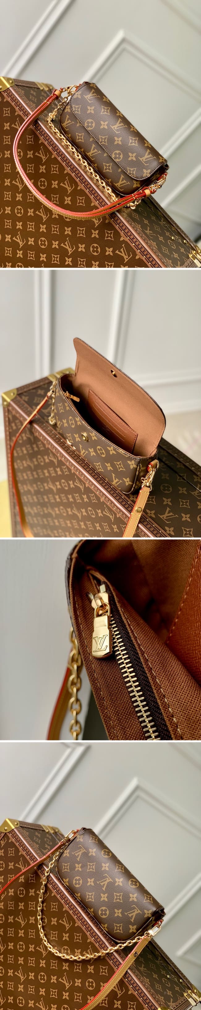 Louis Vuitton ルイヴィトン wallet on chain ivy ウォレット オン チェーン・アイビー M81911 モノグラム