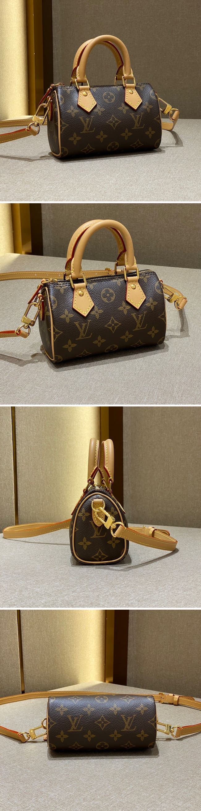 Louis Vuitton ルイヴィトン nano speedy ナノ･スピーディ M81085 モノグラム