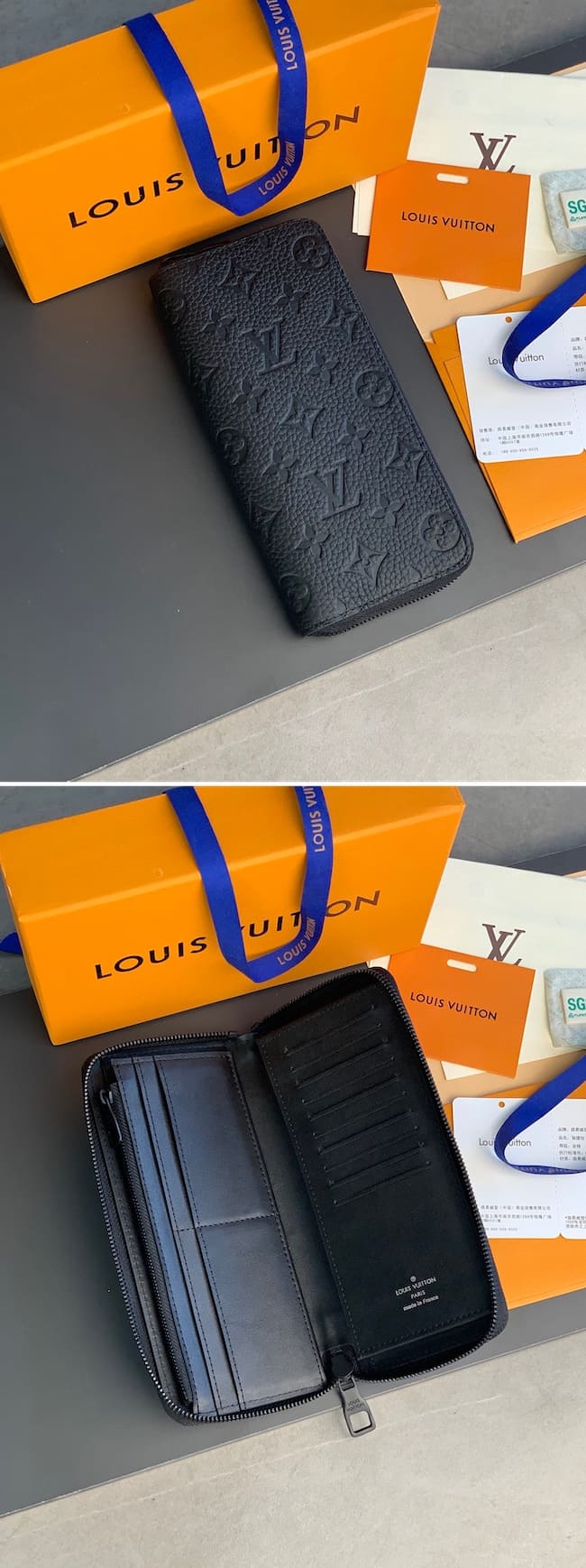 Louis Vuitton ルイヴィトン zippy wallet vertical ジッピーウォレット・ヴェルティカル M69047 black ブラック