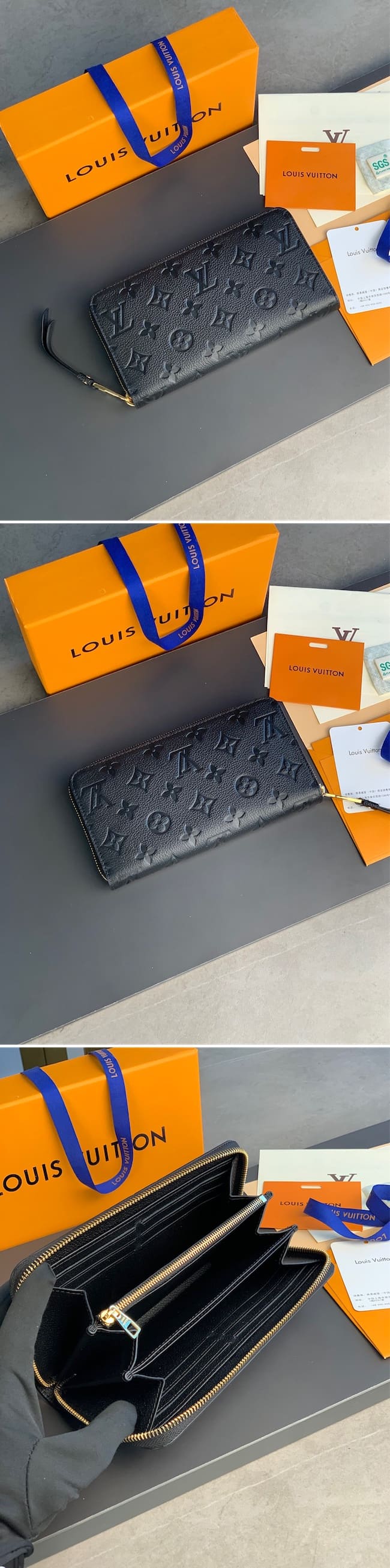 Louis Vuitton ルイヴィトン zippy wallet ジッピーウォレット M60571 black ブラック