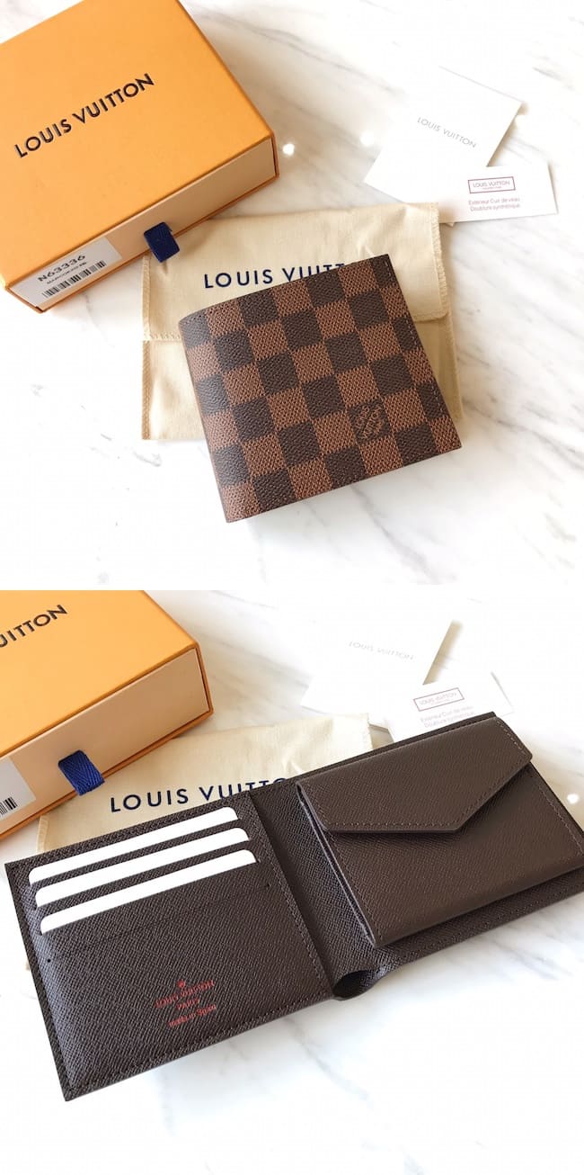 Louis Vuitton ルイヴィトン Portefeuil Multiple ポルトフォイユ ミュルティプル M63336 ダミエ・グラフィック