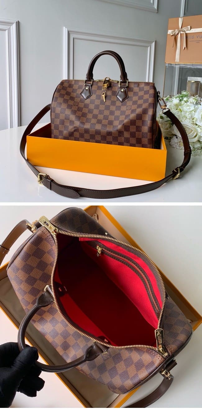 Louis Vuitton Speedy Bandoliere 30 ルイヴィトン N41367 スピーディ バンドリエール 30 ダミエ エヌベ