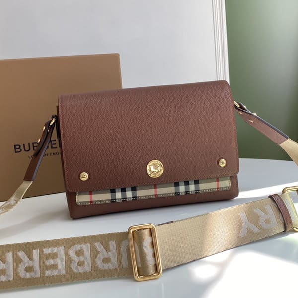 Burberry Shoulder Bag Note バーバリー ショルダーバッグ ノート ブラウン