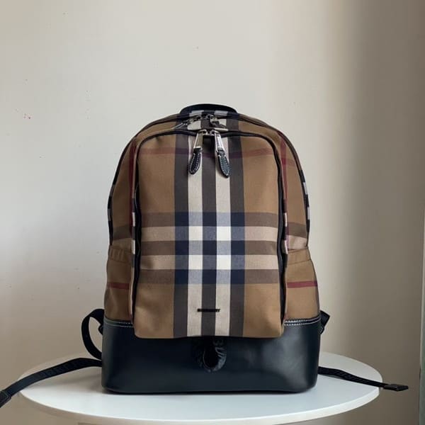 Burberry Nylon & Leather BackPack バーバリー バックパック チェック