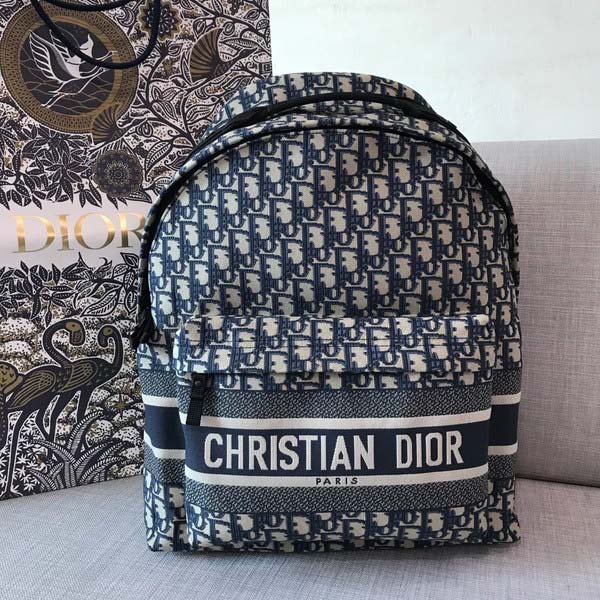 Dior ディオール Travel Oblique Jacquard BackPack ディオールトラベル バックパック オブリーク ジャガード