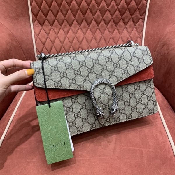 Gucci グッチ Small Dionysus Shoulder Bag 400249 ディオニュソス レッド