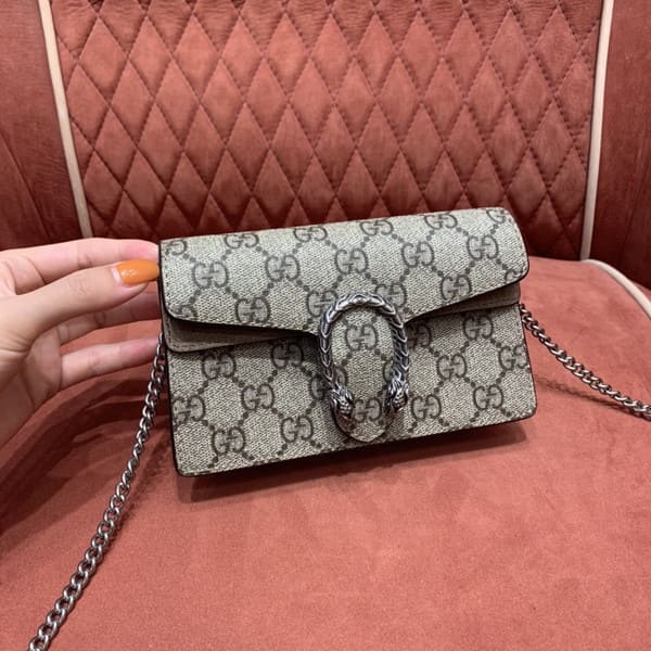 Gucci グッチ Small Dionysus Super Mini Bag 476432 ディオニュソス スーパーミニバッグ ベージュ