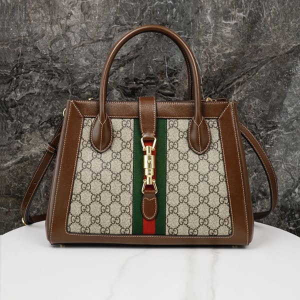 Gucci グッチ Jackie Midium Tote Bag GG Supreme ジャッキー ミディアムトートバッグ GGスプリーム