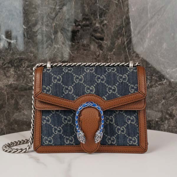 Gucci グッチ Dionysus Mini shoulder bag 421970 ディオニソス ミニショルダーバッグ GG ブラウン/ブルー