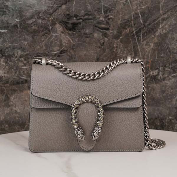 Gucci グッチ Dionysus Mini shoulder bag 421970 ディオニソス ミニショルダーバッグ グレー