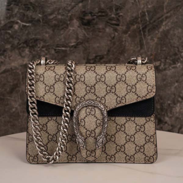 Gucci グッチ Dionysus Mini shoulder bag 421970 ディオニソス ミニショルダーバッグ GGスプリーム/ブラック