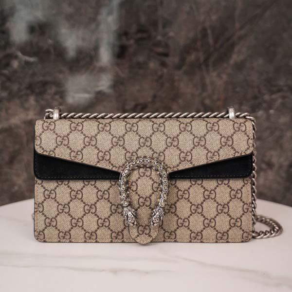 Gucci グッチ Dionysus Small shoulder bag 499623 ディオニソス スモールショルダーバッグ GGスプリーム/ブラック