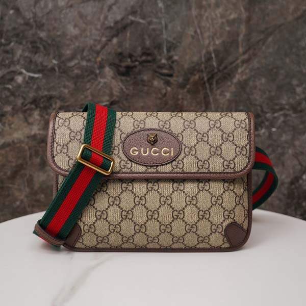 Gucci グッチ Neo Vintage GG Supreme Belt Bag 493930 ネオヴィンテージ ベルトバッグ GGスプリーム