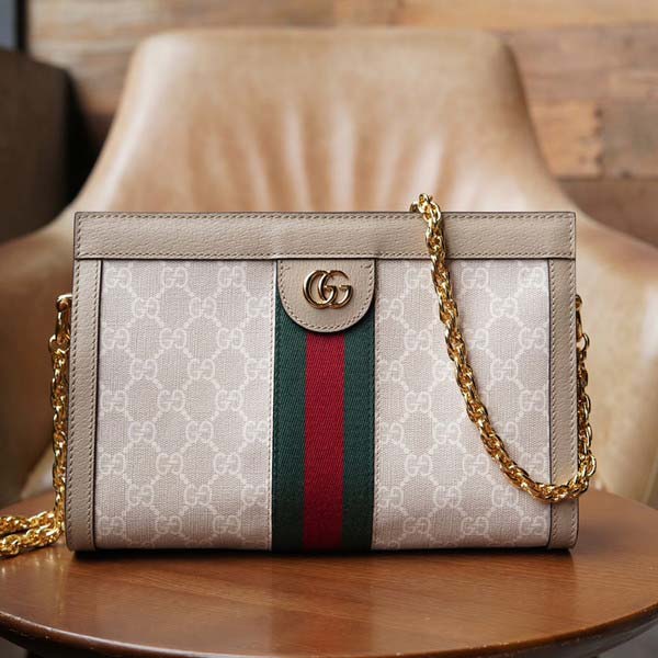 Gucci グッチ Ophidia GG Small Shoulder Bag 503877 オフィディア スモールショルダーバッグ GG ベージュ