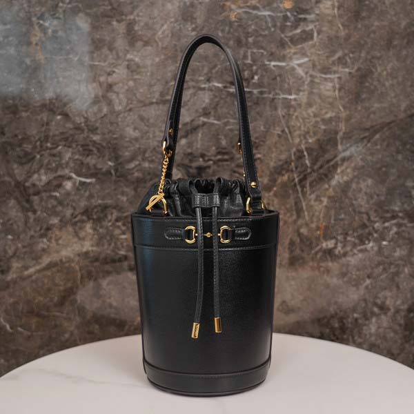 Gucci グッチ Horsebit 1955 Small Bucket Bag ホースビット 1955 スモールバケットバッグ ブラック