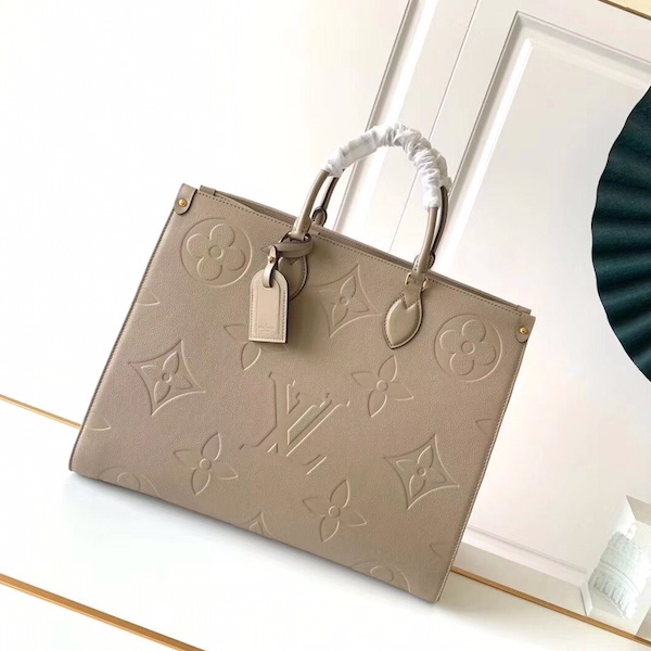 Louis Vuitton ルイヴィトン onthego mm オンザゴー MM M44921 ベージュ