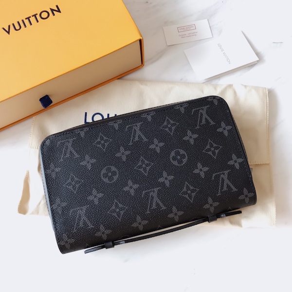 Louis Vuitton ルイヴィトン zippy xl ジッピーXL M61698 モノグラム・エクリプス