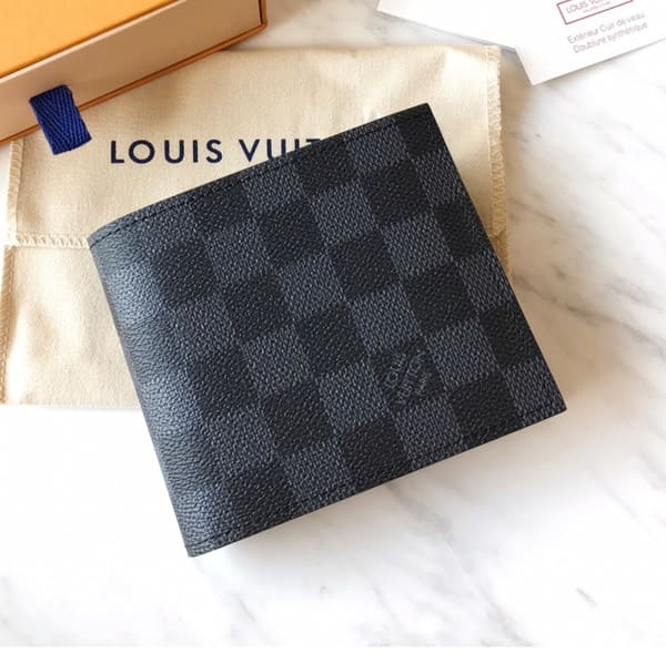 Louis Vuitton ルイヴィトン N63336 ポルトフォイユ マルコ NM ダミエ グラフィット