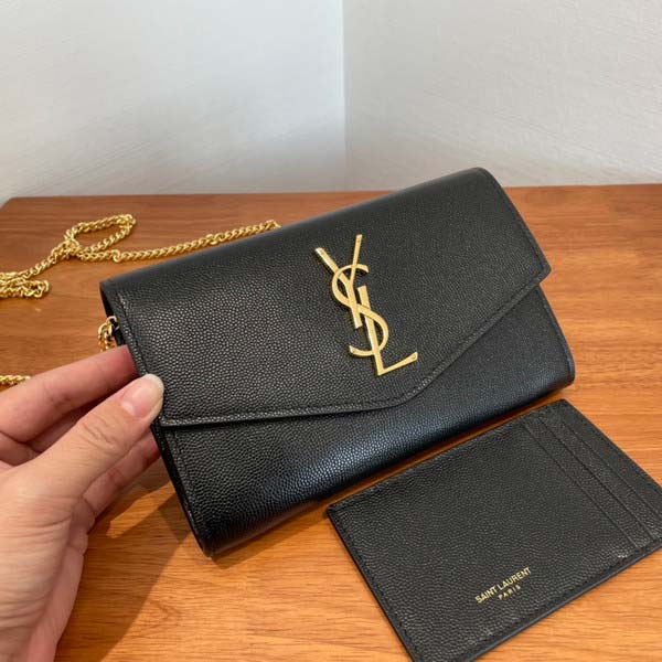 QUEENS / Saint Laurent Uptown Shoulder Bag サンローラン アップタウン ショルダーバッグ ブラック